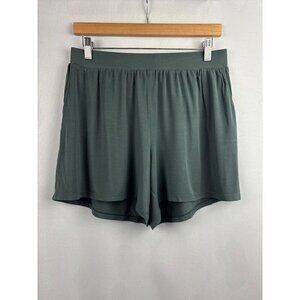 Women’s Small Eberjay Olive Green Bamboo Lounge Shorts
